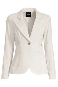 Smythe: Classic Duchess Blazer Ivory