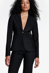 Smythe: Classic Duchess Blazer Black
