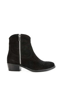 Estilo Emporio: Morgan Boot Suede Black