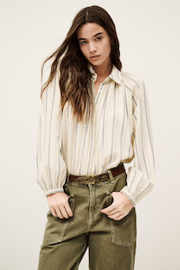 Ba Sh: Ombu Shirt Ecru