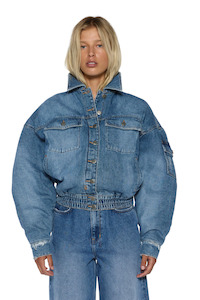 Denim Jackets: Downtown Bomber Tidal