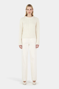 Sale: Stevie Knit Jumper Ivory