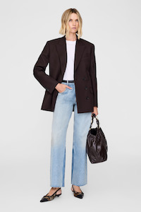 Aretha Blazer Deep Brown