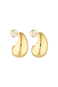 Jewellery: Baby Blob Earrings Gold