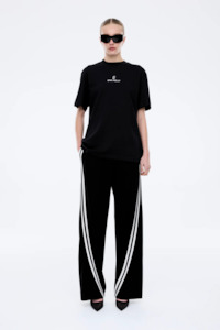 Lexi Monogram Tee Black