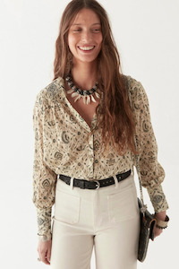 Anne Blouse Java Vanilla