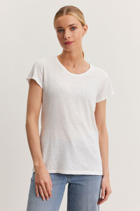 Tops: Odelia T-Shirt White