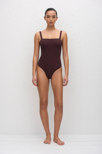 Square Maillot Aubergine