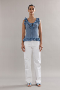 Caitlin Crisp: Darwin Tank Blue