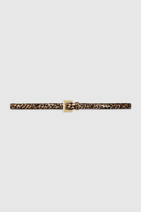 Anine Bing: Nicola Belt Leopard Calf Hair