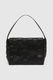 Woven Envelope Mini Tote Black