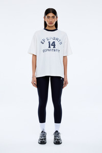 Tees: Mel Ringer Tee Vintage White