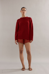 New: Club CC Varsity Crew Red