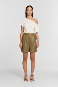 Vulture Leather Short Sage