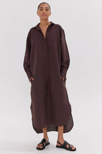 Dresses: The Shirt Dress Brazil Nut