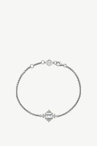 Accessories: Reya Bracelet Sterling Silver White Topez