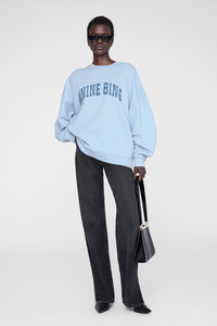 Anine Bing: Miles Sweatshirt Anine Bing Pale Blue