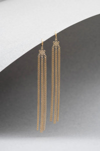 Jewellery: Aria Earrings Gold