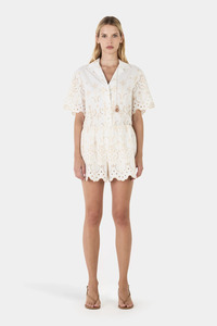 Milly Short Ivory Anglaise