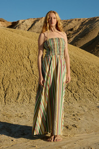 Dresses: Layla Dress Meadow Stripe