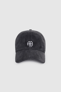 Jeremy Baseball Cap Washed Smoke Grey