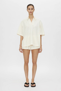 Camilla And Marc: Turrell Collared Tee Ivory