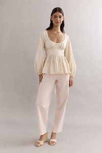 Jasmine Bodice Strawberries And Cream