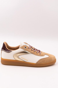Nova Mocassin White/ Tan