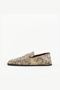 Footwear: Kruz Loafer Sand Snake