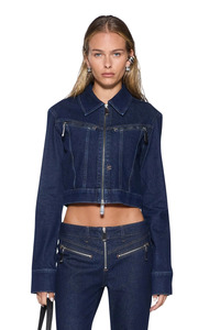 Denim Jackets: Slim Trucker Jacket Original Rinse