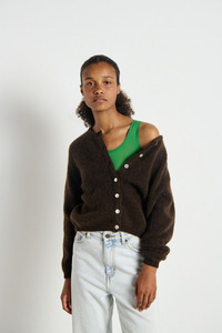 Vitow Cardigan Coffee Melange