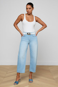 Bottoms: Mallis Bow Leg Jean Brea