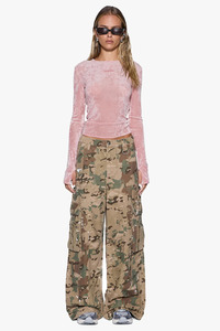 Ksuper Cargo Pant Woodland Camo