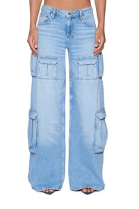 Dropout Low Rise Cargo Jean Spirit