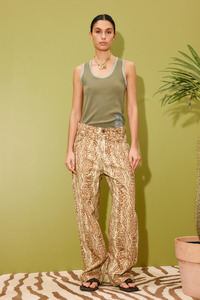 Denim: Boa Denim Mid Rise Jean Multi