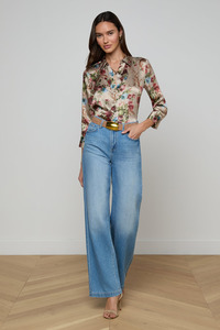 Denim: Scottie Wide Leg Jean Anaheim