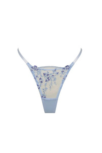 Lingerie: Sofia Thong Cornflower