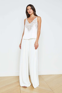 Priya Lace Cami White