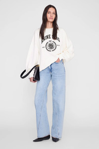 Tops: Miles Sweatshirt Collegiate Cream