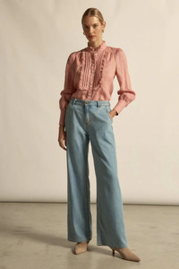 Blouses: Haze Top Camellia