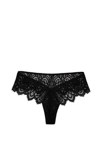 Frenchy Lace Knicker Black