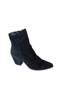 Suede Destello Boot Black Suede
