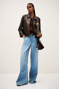 Jackets And Coats: Milos Leather Jacket Marron