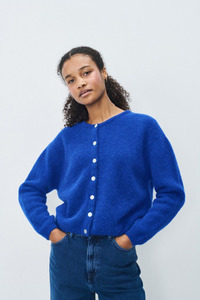 American Vintage: Vitow Cardigan Royal Blue