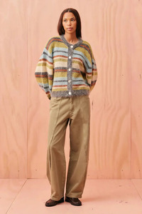 Knitwear: Josie Cardigan Harbour Stripe