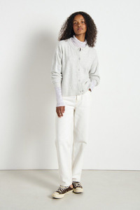 Damsville Cardigan Heather Grey