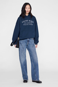 Harvey Sweatshirt Melrose Stencil Navy