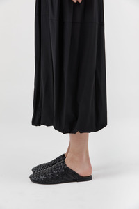 Bunto Woven Slides Black