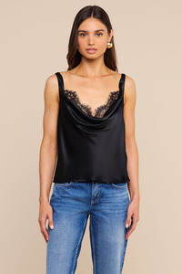 New: Evadne Cowl Neck Tank