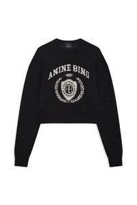 Knitwear: Mia Sweater Charcoal